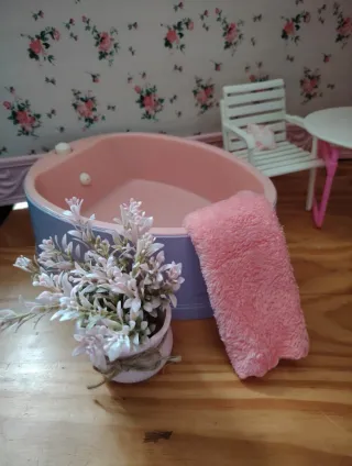 Set Barbie Spa Vintage Meritus 1984