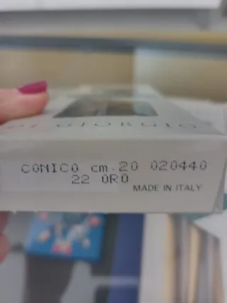 Set 9 Candele Decorative Dorate