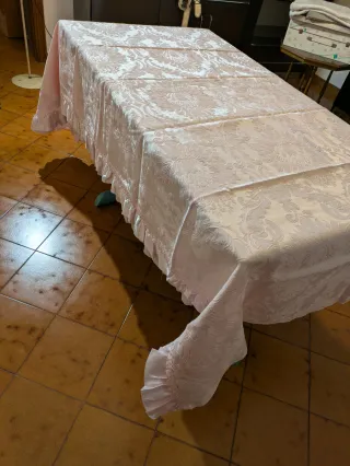 Copriletto Piqué Rosa Vintage