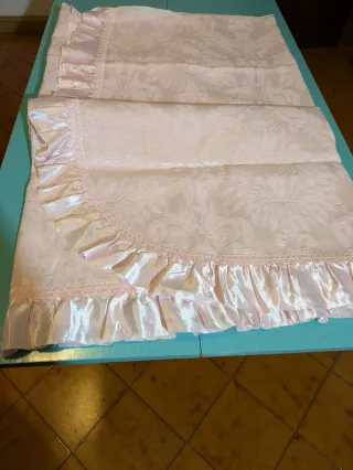 Copriletto Piqué Rosa Vintage