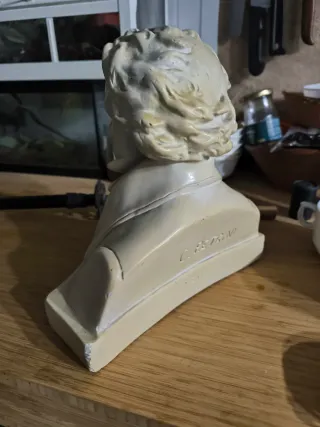 Busto de escayola de Beethoven