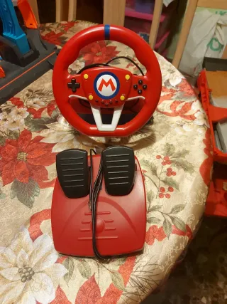 Volante Mario Kart con Pedales Nintendo Switch