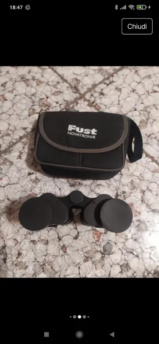 Binocolo Fust Novatronic 8X30 con custodia