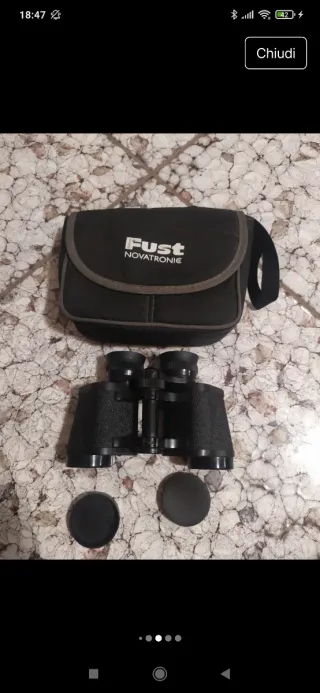 Binocolo Fust Novatronic 8X30 con custodia