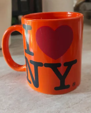 Tazza I Love New York arancione