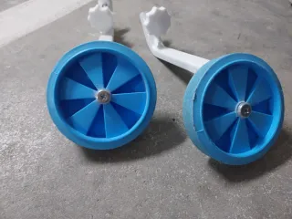 Ruedines Bicicleta Azul