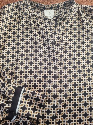 Camisa H&M Vintage Estampada Nueva