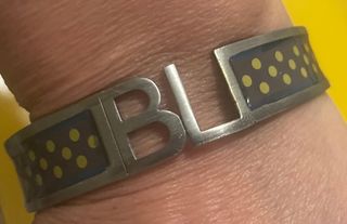 Pulsera Bimba y Lola lunares plata