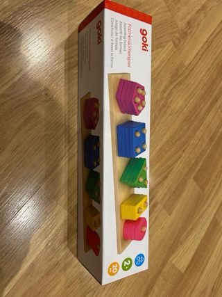 Juego de formas bebé madera