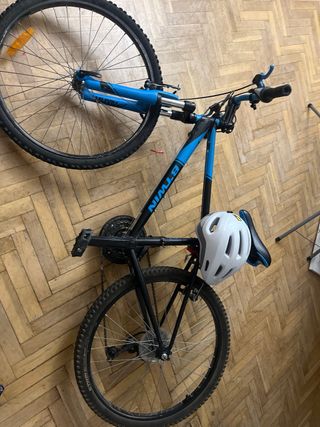 Bicicleta Rockrider 500 azul precio negociable