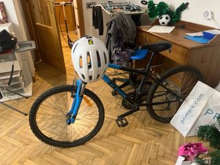 Bicicleta Rockrider 500 azul precio negociable