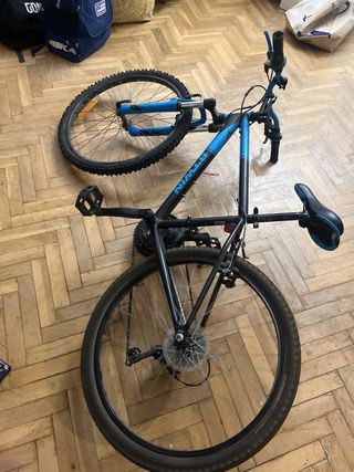 Bicicleta Rockrider 500 azul precio negociable