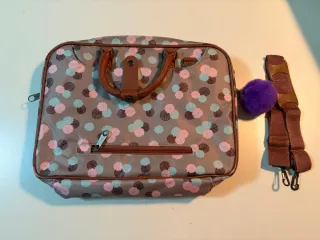 Maletín MSK para portátil con estampado floral