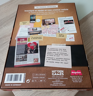 Juego Hidden Games: La diadema scarlatta