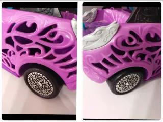 Coche Barbie/Monster High Morado