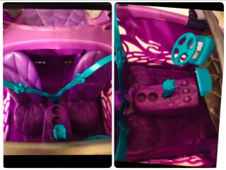 Coche Barbie/Monster High Morado
