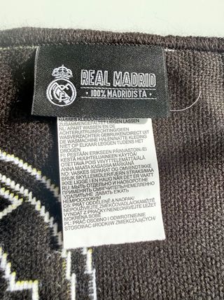 Bufanda Real Madrid reversible