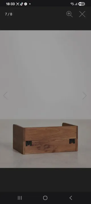 Mesita Noche Flotante Madera nueva sin extrenar