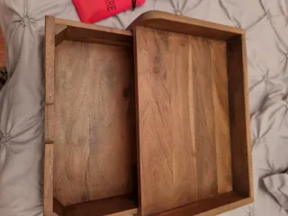 Mesita Noche Flotante Madera nueva sin extrenar