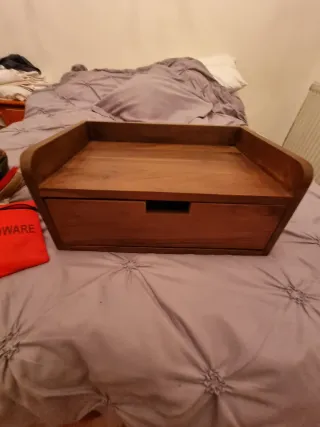 Mesita Noche Flotante Madera nueva sin extrenar