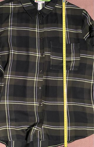 Blusa Street One cuadros Talla M