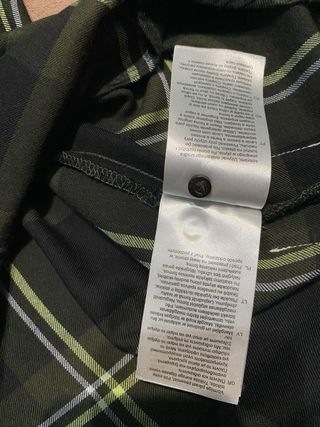 Blusa Street One cuadros Talla M