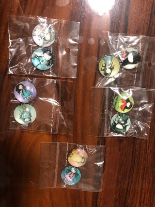 Abalorios para colgantes/broches