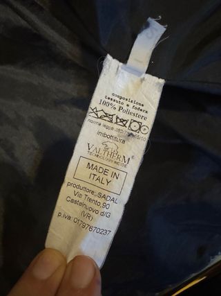 Giacca piumino grigio fashion