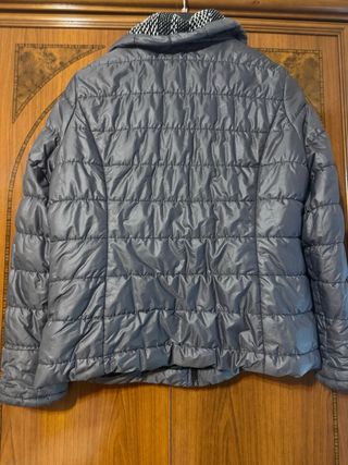 Giacca piumino grigio fashion