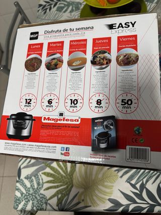 Olla Magefesa Easy Express programable . NUEVA