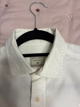 Camisa Scalpers Blanca. Talla 38