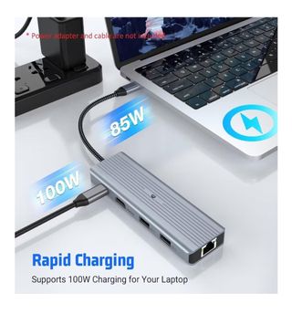 Hub USB-C 10 en 1 Estación Acoplamiento