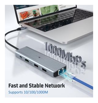 Hub USB-C 10 en 1 Estación Acoplamiento