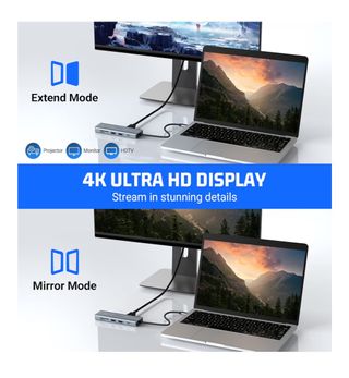 Hub USB-C 10 en 1 Estación Acoplamiento