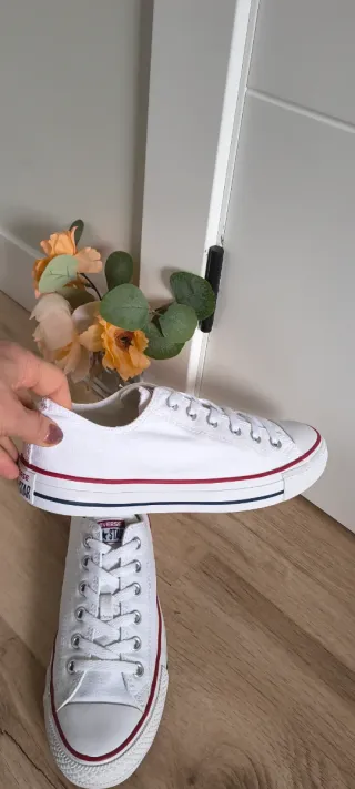 Converse All Star Blancas Talla X