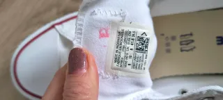 Converse All Star Blancas Talla X