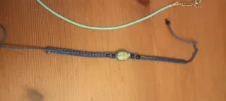 Collar y pulsera escarabajo turquesa