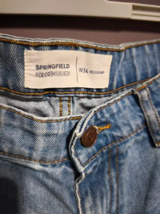 Bermuda vaquera hombre azul