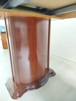 Mesa comedor extensible madera