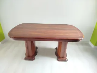 Mesa comedor extensible madera