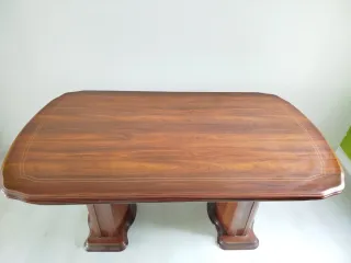 Mesa comedor extensible madera