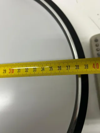 Plafón LED Negro y Blanco