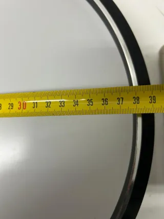 Plafón LED Negro y Blanco