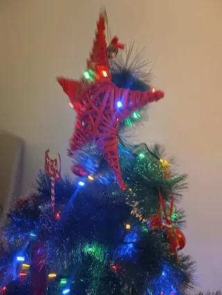 Árbol de Navidad 160cm con Luces y Adornos