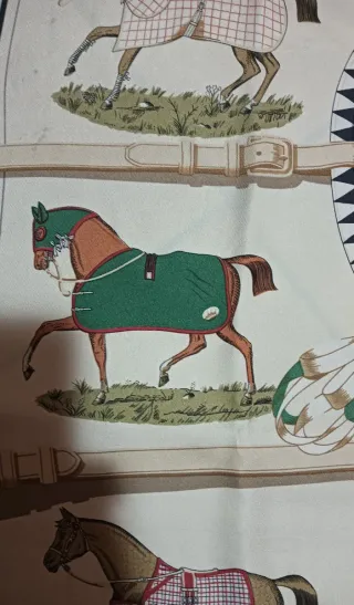 Foulard Hermes Seta Ouvertures et Tenues