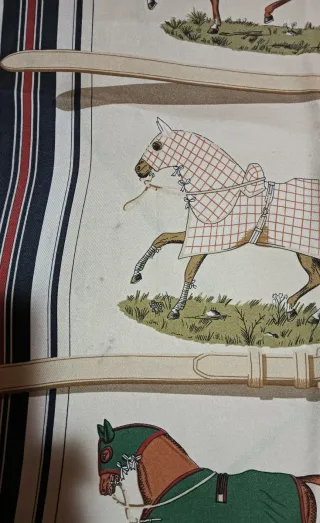 Foulard Hermes Seta Ouvertures et Tenues