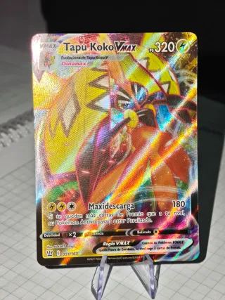 Tapu Koko VMAX 051/163 Carta Pokémon