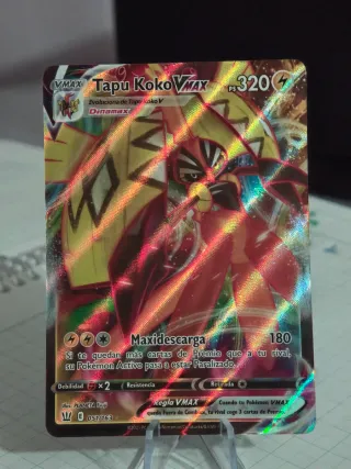 Tapu Koko VMAX 051/163 Carta Pokémon