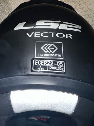 Casco LS2 VECTOR Talla S