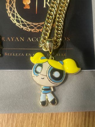 Collar 14K Laminado Las Nenas 45cm